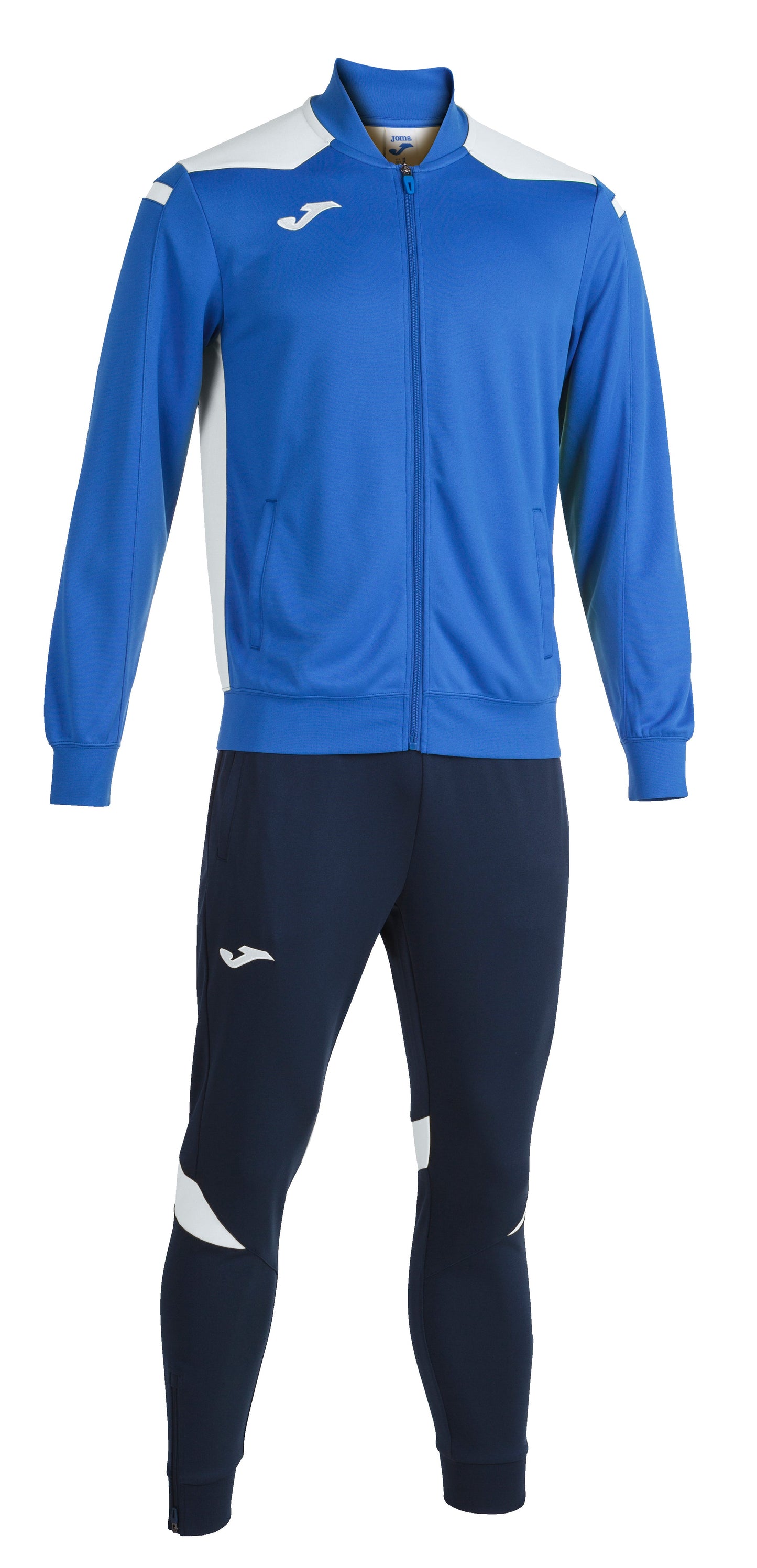 Joma Sport Tracksuit available in Joma Canada Store. Customize your teamwear with sponsors and numbers. Joma is shipping in Canada.